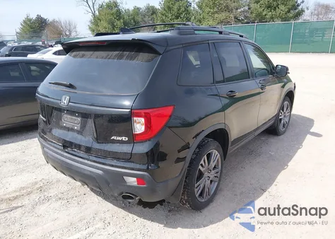 2019 Honda Passport Ex-L z USA, uszkodzony, nr VIN 5FNYF8H52KB030444